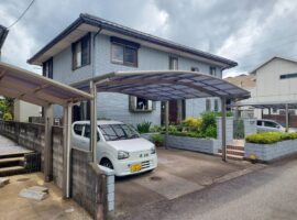 平和台大橋近くのハウスメーカー造の２世帯住宅