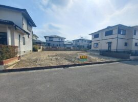 学園木花台の新築住宅用地！