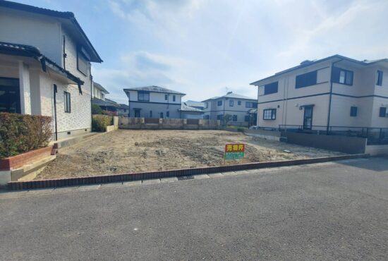 学園木花台の新築住宅用地!