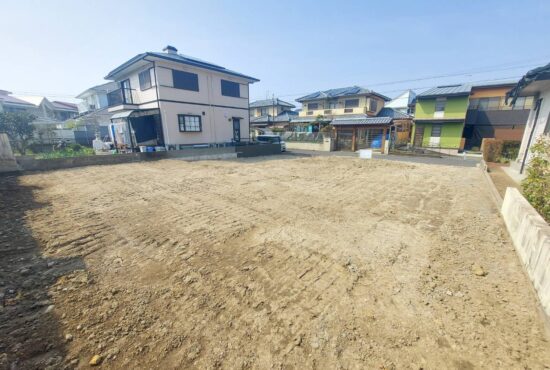 学園木花台の新築住宅用地!