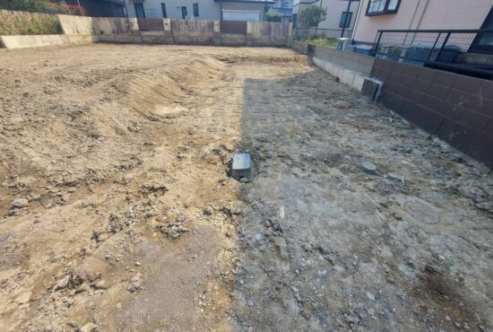 学園木花台の新築住宅用地!