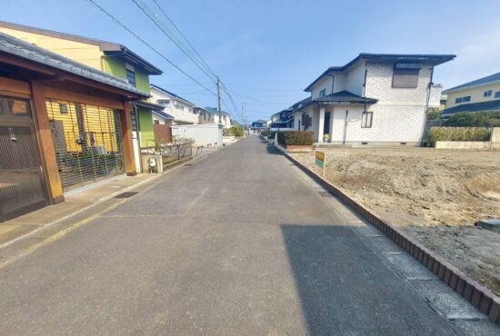 学園木花台の新築住宅用地!